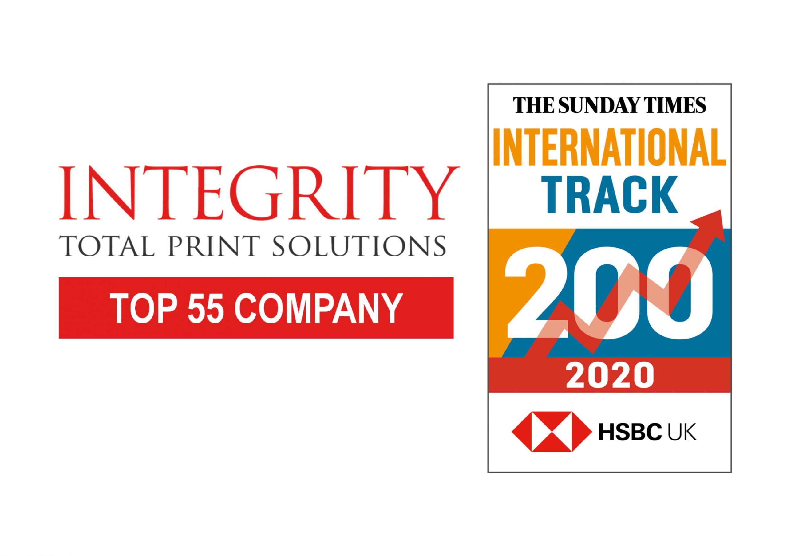 Integrity in top 55 of Sunday Times HSBC International Track 200