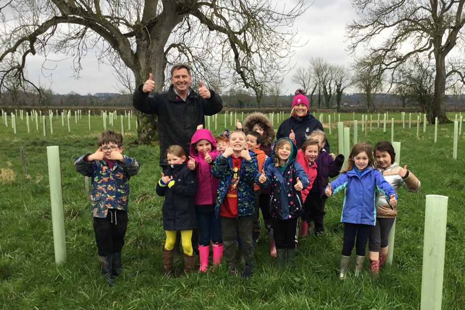 Integrity’s MD Plants 1000 Trees with the Woodland Trust