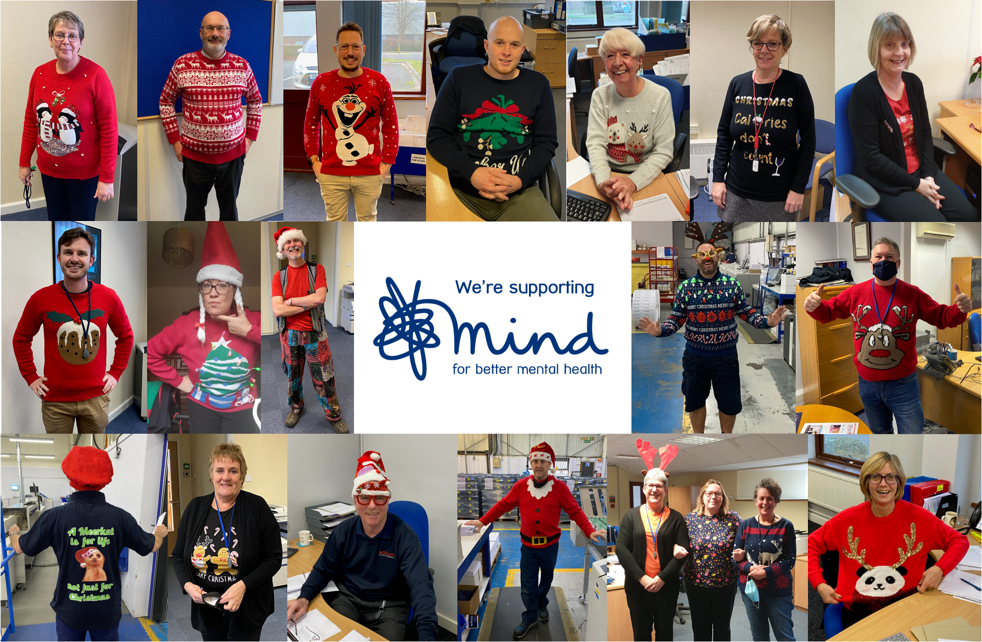 Integrity’s Christmas Jumper Week Raises Money for Mind