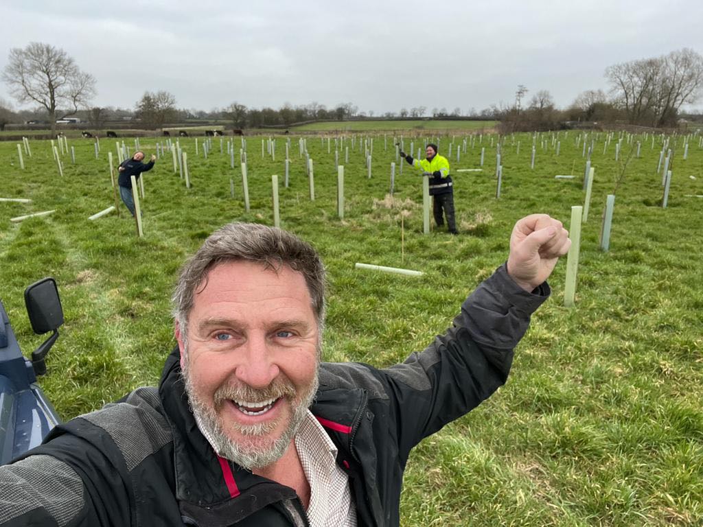 Integrity Print’s CEO Plants 250 trees With the Woodland Trust