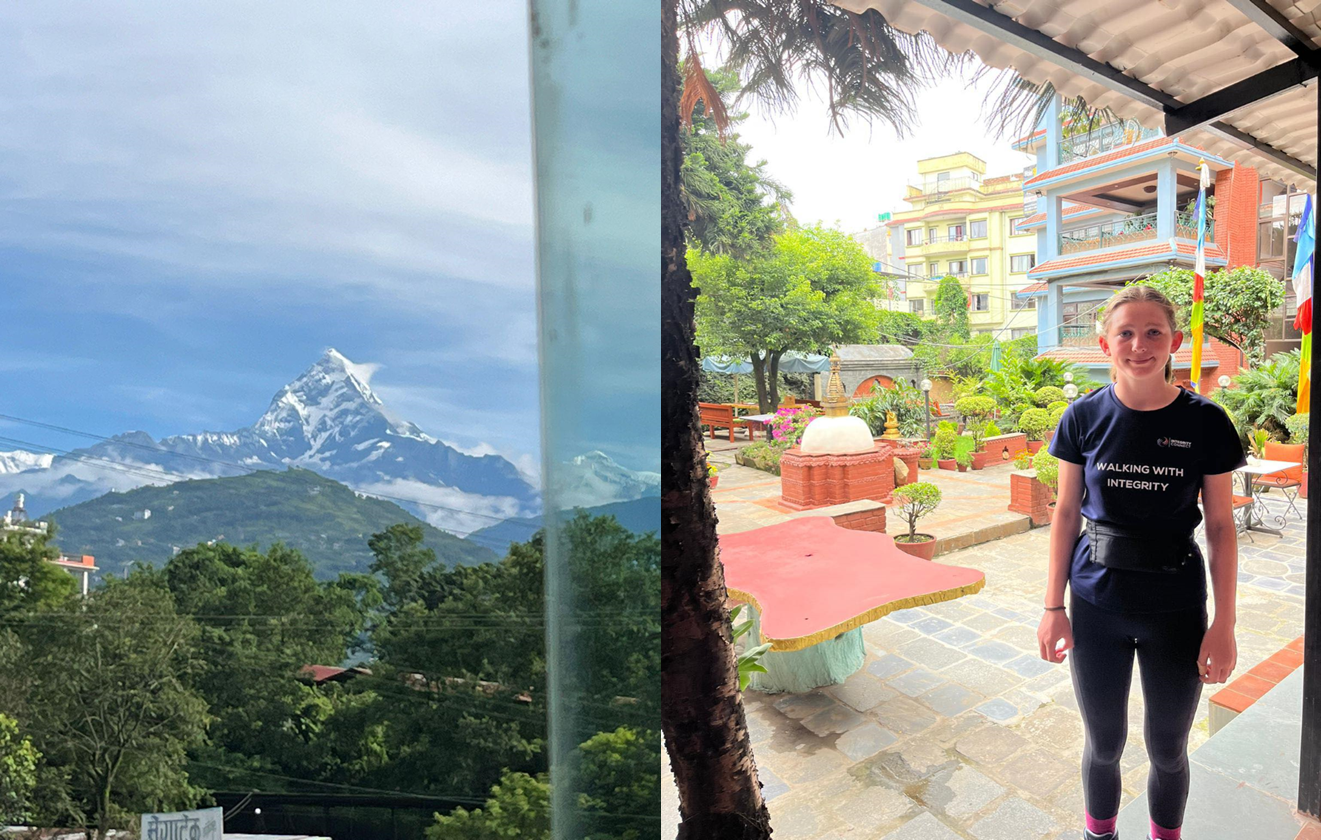 Rose Sharland Completes Sponsored Nepal Trip